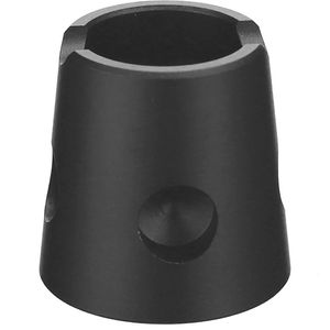 Rauchende schwarze Aluminiumlegierung für trockene Kräuter, Tabak, Zigarettenspitze, Flammendurchschlag, löscht vorgerollte Kegel, Rolltablett, Ständer, magnetische Basis, One Hitter Snuff Snorter