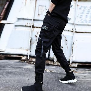 Pantaloni da uomo Chiusura con cerniera Primavera Estate Streetwear Pantaloni larghi allacciati alla caviglia tagliati per i viaggi