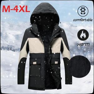 Jaquetas ao ar livre Autumn Winter Men Jacket Warm Sports Sport Skiing Caminhando Caminhando respirável à prova d'água Fross