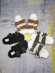 2022SS neue Designer-Winterfell-Sandalen für Herren und Damen, Unisex, Feel Shearling Slides, luxuriöse Sporthausschuhe mit Box