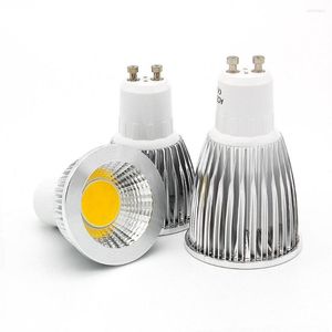 1st LED Spot Light GU10 COB Lamp Spotlight Glödlampa 6w 9w 12w AC 110V 220V GU 10 För heminredning 50W Lampara Belysning