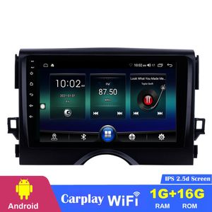Android Car DVD GPS Navigation Stereo Player 2010-2015 Toyota Reiz Mark X With WiFi Music USB AUXサポートDAB SWC DVR 9インチ