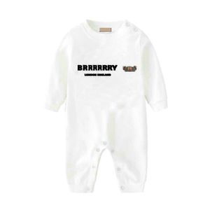 Infant born Baby boy Girl Rompers Designer Brand Letter Costume Overalls Clothes Jumpsuit Kids Bodysuit for Babies Outfit Romper Outfit Jumpsuits