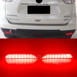 2PCS Bremslicht Für Infiniti JX35 QX56 QX60 Q60 Q30 JX QX Q50 Q70 QX30 QX80 LED Hinten stoßstange Reflektor Fahren Nebel Lampe