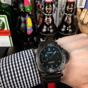 Męskie zegarki luksusowe zegarek designerski zegarek do mechanicznego automatycznego szafirowego lustra 47 mm 13 mm gumowe opaski na rękę na rękę jxct