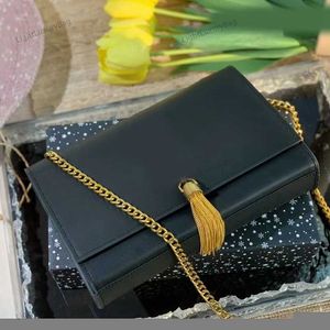 5A Torba na ramię Złota łańcuch Elegancki projektant skórzany portfel Crossbody For Women Classic Słynne torebki zakupowe 220308