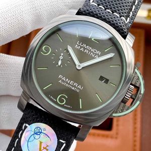 Мужские наручные часы роскошные часы дизайнерские часы для механического автоматического движения сапфировое зеркало 47 -мм резиновые часы Sport Lh7h