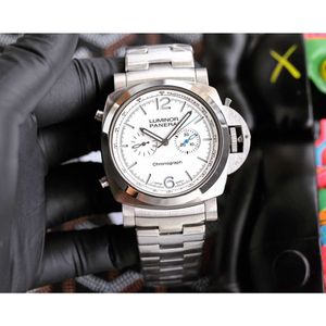 Relógios de luxo para homens relógio mecânico suíço movimento automático safira tamanho espelho 47mm 13mm 904 pulseira de aço marca Itália esporte relógios de pulso