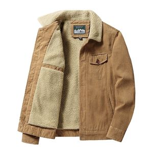 Herren Jacken Männer Jacke Casual Winter Stehkragen Mäntel Männlich Fleece Dicken Mantel Windpoof Warme Lange Ärmeln kleidung 220930