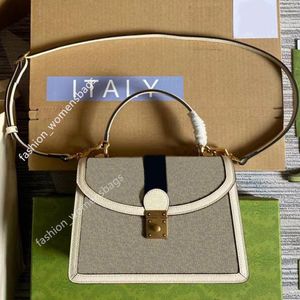 7a high end custom quality bag With box Designer ophidia crossbody handbag great Messenger luxury tote Woman Fashion Canvas Genuine Leather shoulder bags 651055