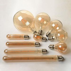 8W Antique Retro Vintage Led Edison Bulbo E27/E14 FILAM