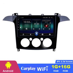 Android car dvd radio player auto with GPS audio stereo for Ford S-Max 2007-2008 Manual A/C