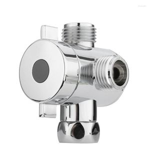 Bathroom Shower Sets Multifunction 3 Way Head Diverter Valve G1 2 Three Function Switch Adapter Connector T-adapter For Toilet Bidet