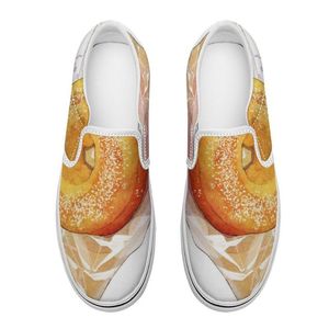 Uomini scarpe da design personalizzata Sneaker dipinte scarpe dipinte giallo donne addestratori di moda per formatori di moda sono disponibili