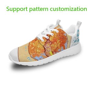 Custom shoes Support pattern customization running shoes mens womens sports sneakers trainers outdoor
