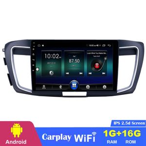 CAR DVD Video Multimedia System Stereo Player f￶r Honda Accord 9 2013 High Version 10.1 