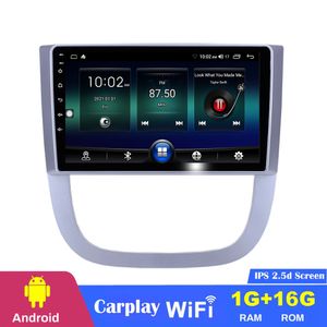 9 inç Android Araba DVD Radyo Oyuncusu GPS Navigasyon Buick Firstland GL8 2005-2012 için Multimedya Sistemi Birden Çok OSD Dilini Destekleyin