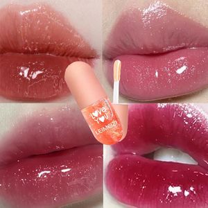 Lip Gloss Mini Crystal Geda de cristal brilhante espelho transparente hidratante Plumping Lips Lips Lips Cosméticos 1pcs