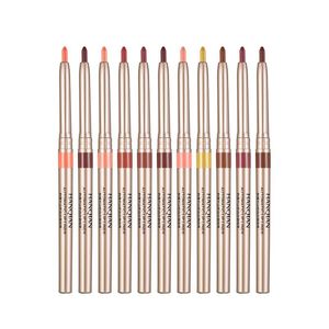 Automatic Rotating Lip Liner Lipstick Pen Waterproof Long-lasting Matte Female Hook Line Lip Pencil Makeup Cosmetics
