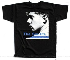 Herr t-skjortor The Smiths Hatful of Hollow Cover T-shirt Black S-5xl Cotton Brand Fashion Tops Tee Shirt