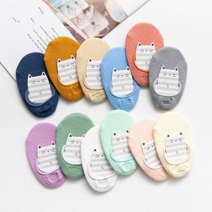 12pairs/lot Newborn Baby Colorful Pure Cotton Low Sock Boys Girls Adorable Cartoon Low Cut Liner Socks 20221005 E3