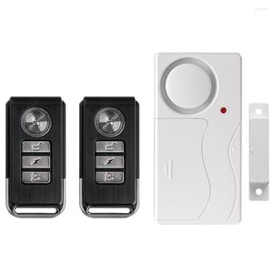 Smart Home Sensor Wireless Security Alarm Bell Kit Window Door Magnetic Detector Safety System Alert With 2 Remote Control