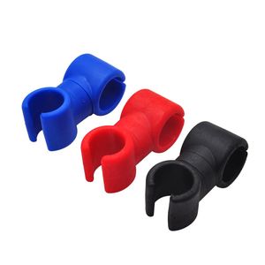 Accessori per tubi da fumo Portagomma in plastica per narghilè per morsetto 74x24 mm Clip per narghilè Shisha Accessorio Mix tre colori