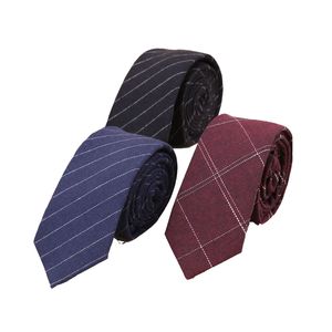 Klassiska randiga nackband för män Kvinnor Casual Imitation Wool Tie Suits Ties Boy Girls Slyckor Gravata Gift Uniform Winter Slips