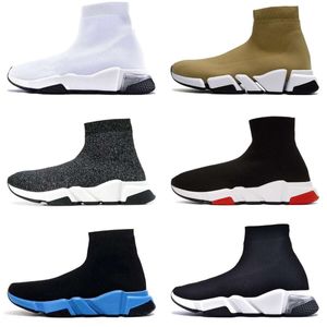 2.0 Shoe Platform Sneaker Socks Boots Trainers Designer Tripler Paris Black White Blue Grey Light Sliver Brown Ruby balencaigas shoes Graffiti Vintage Beige