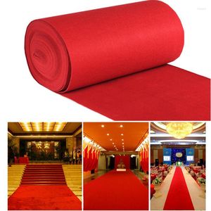 Carpets SKTEZO 1 Mm 5 Red Outdoor Carpet Wedding Banquet Celebration Film Festival Event Reward Decoration Rugs