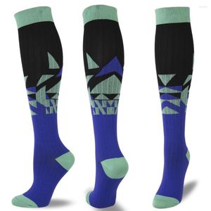 Men's Socks 2022 Animal Compression Stocks Long Graduated Pressure Stockings Men Women Leg Support Elastic Varicose Veins Knee High