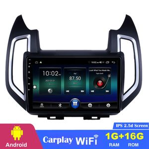 Android Car DVD Player Multimedia System för Changan Ruixing 2017-2019 Capativa GPS 10,1 tum WiFi 3G Auto Audio Support Digital TV CarPlay