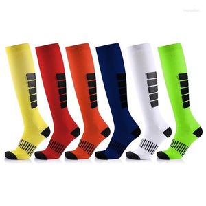 Men's Socks Antifatigue Elastic Unisex Compression Stockings Professional Leg Protection Long Men Women Breathable Quick-Dry