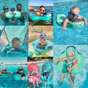 Keepsakes icke-inflatable nyf￶dda baby midja armh￥lan flott￶r liggande simning pool leksaker badtr￤nare floater f￶r sp￤dbarnsimmare 20221005 E3
