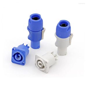 Combination Speakers PIN AC Powercon Connector Male Plug NAC3FCA NAC3FCB Power A V For Stage Light LED Screen Blue White