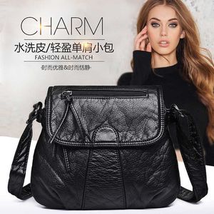 HBP Crossbody Bags Bag Bag Mini Bagi вымыл мягкую кожа. Универсальная женская мода Baga 2023 Новая женская багдж маленький квадратный баго