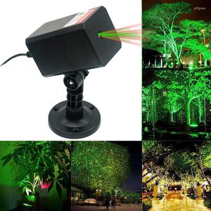 Square Laser Lawn Light LED Landscape Spotlight Outdoor IP65 Waterproof Garden Spotlights Flood