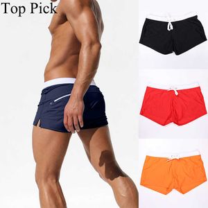 Costumi da bagno da uomo Plus Size Tasca posteriore Pantaloncini da bagno impermeabili Costumi da bagno Boxer Slip Bikini Gay J220913