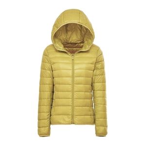 Womens Down Parka Thin Down Jacket White Duck Down Ultralight Jackets Spring and Autumn and Winter Warm Coats Portable Outwear 220930