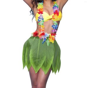 Party Decoration Women's Grass kjolar 40 cm/60 cm Hawaiian kostymer f￶r kvinnor b￤r