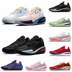 2022 Zoom GT Scarpe da basket tagliate di alta qualità Nero Hyper Crimson Lime Ice Pawdacious Team USA Void Siren Rosso Bianco Laser Blu Uomo Donna JORDON NKS