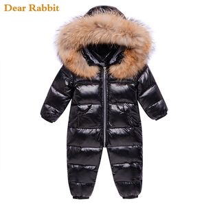 Вниз пальто детская одежда Зима тепла теплой куртка мальчика из верхнего пальто сгущение водонепроницаемой шнездо для девочек -одежда