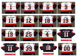 Винтажный CCM DANIEL ALFREDSSON Senators Хоккейная майка RAY EMERY MARIAN HOSSA JASON SPEZZA MIKE FISHER ALEXEI YASHIN CHRIS PHILLIPS DOMINIK HASEK ZDENO CHARA