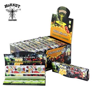 Roll Paper Smoke Shop Hornet Classic Mixed Fruit Flavour Tobak Roaging Sigaretten King Size Sigaret mm Volume Display Box
