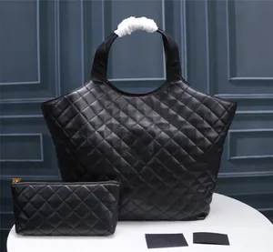 Handväskor Womens Casual Leather Designer Bag One Shoulder Diagonal Trend Letter Casual Fashion High Capacity Two-Piece Set 658651