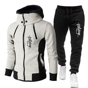 Erkek Trailtsits Erkekler Trailsuit Polar Hoodie ve Swearpant Yüksek Kaliteli Spor Giyim Harajuku Tarzı Gündelik Sokak Giyim Bahar 221006