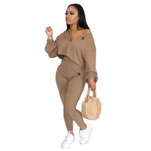 Women Fashion Tracksuits Designer 2 قطعة سراويل مجموعة ملابس رياضية غير رسمية قصيرة الأكمام بالإضافة إلى ملابس طماق الحجم S-2XL