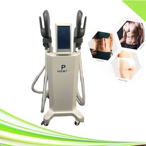 EMS Slimming Machine 4 Pads rf Hiemt Fat Burning Body Sculpt 2022 Hiems EMS Sculpting Shape Vest Line Build Muscle Stimulationスマートフィットネス美容装備