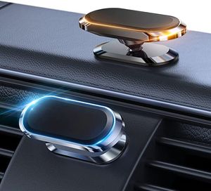 Supporto magnetico per telefono da auto girevole a 360° per smartphone iPhone Xiaomi Huawei Samsung