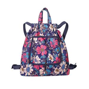 Backpack de cordão hbp mochila saco de cordão simples feminino bolsas de armazenamento dobráveis ​​esportes mochilas de bolso de pacote de fitness sports baga